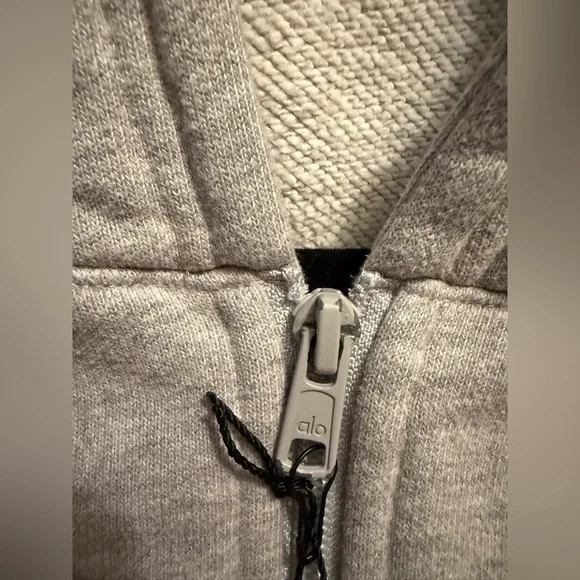 Alo Renown Heavy Weight Full Zip Hoodie - Picture 4 of 4